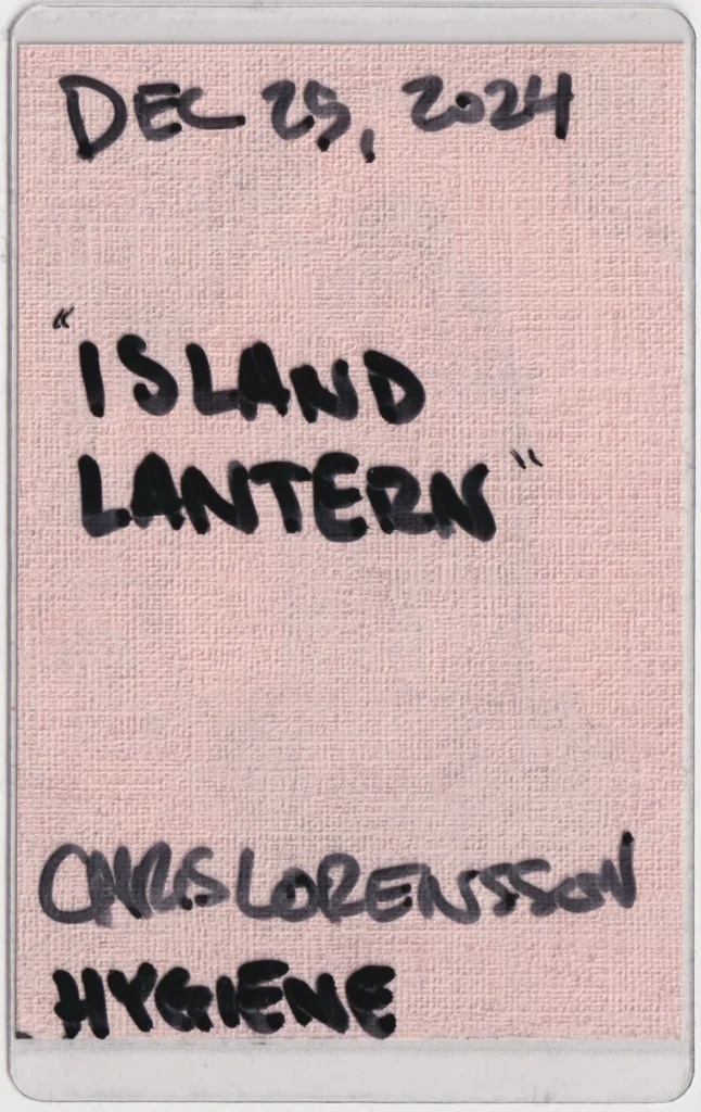 Island Lantern back